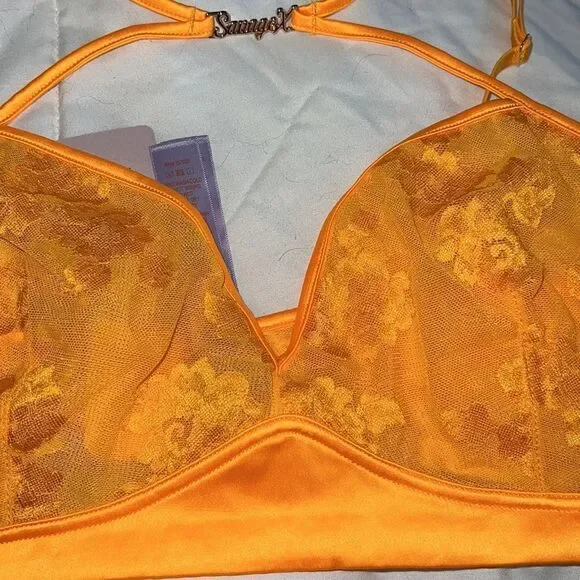 BRAND NEW WITH TAGS SAVAGE X FENTY SILK BRA - Picture 3 of 7